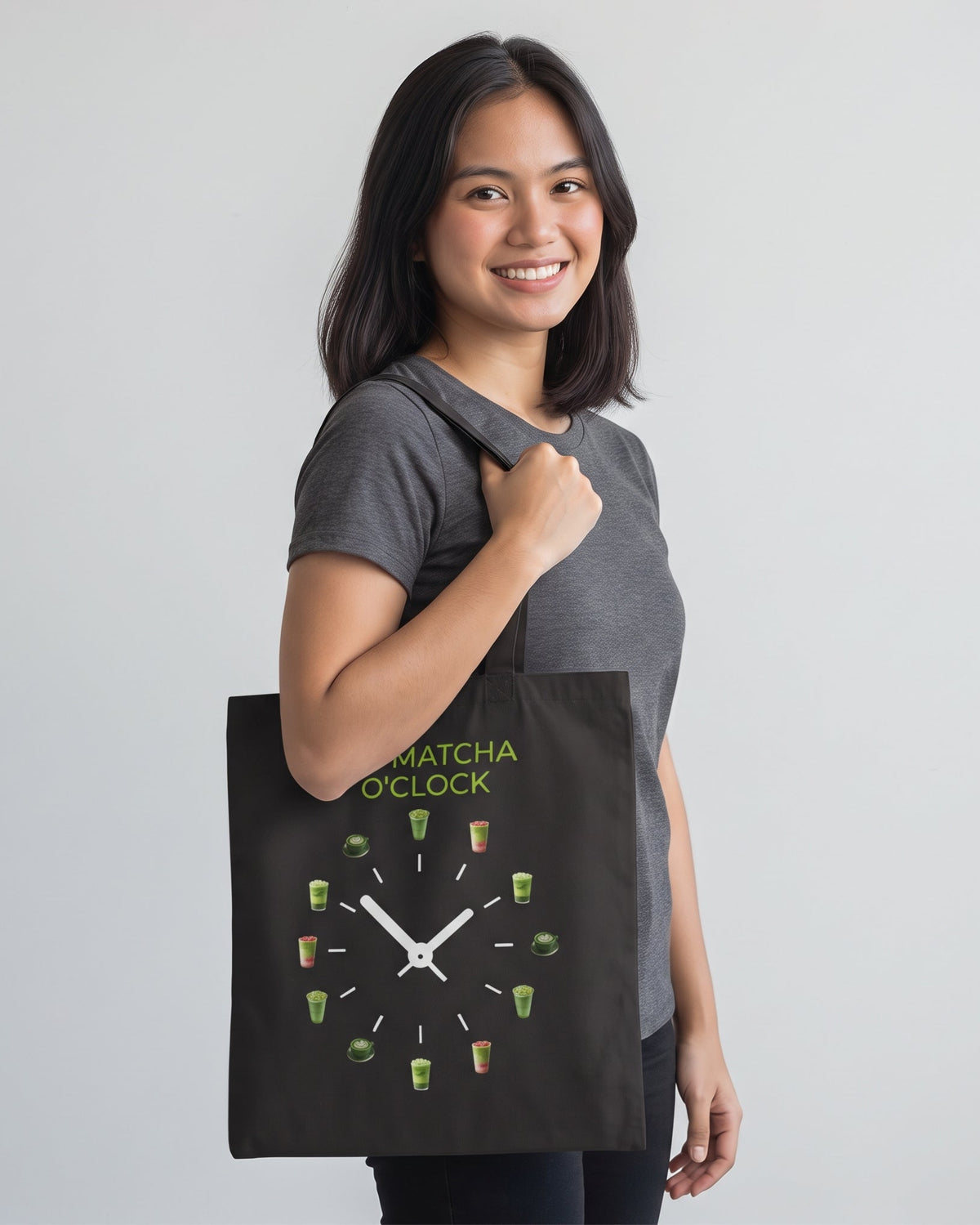 MATCHA O'CLOCK - Drinks (Tote Bag)