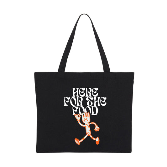 HERE FOR THE FOOD - Foodie (Tote Bag)