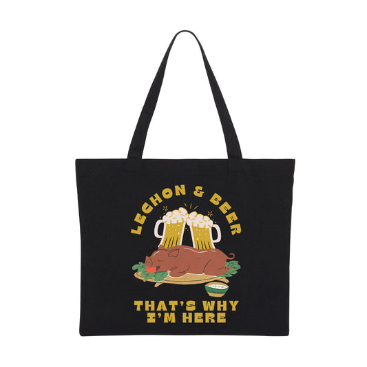 LECHON & BEER - Coffee (Tote Bag)