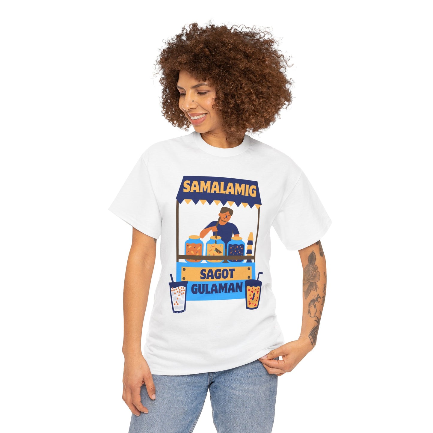 SAMALAMIG - Filipino Food (Basic Tee)