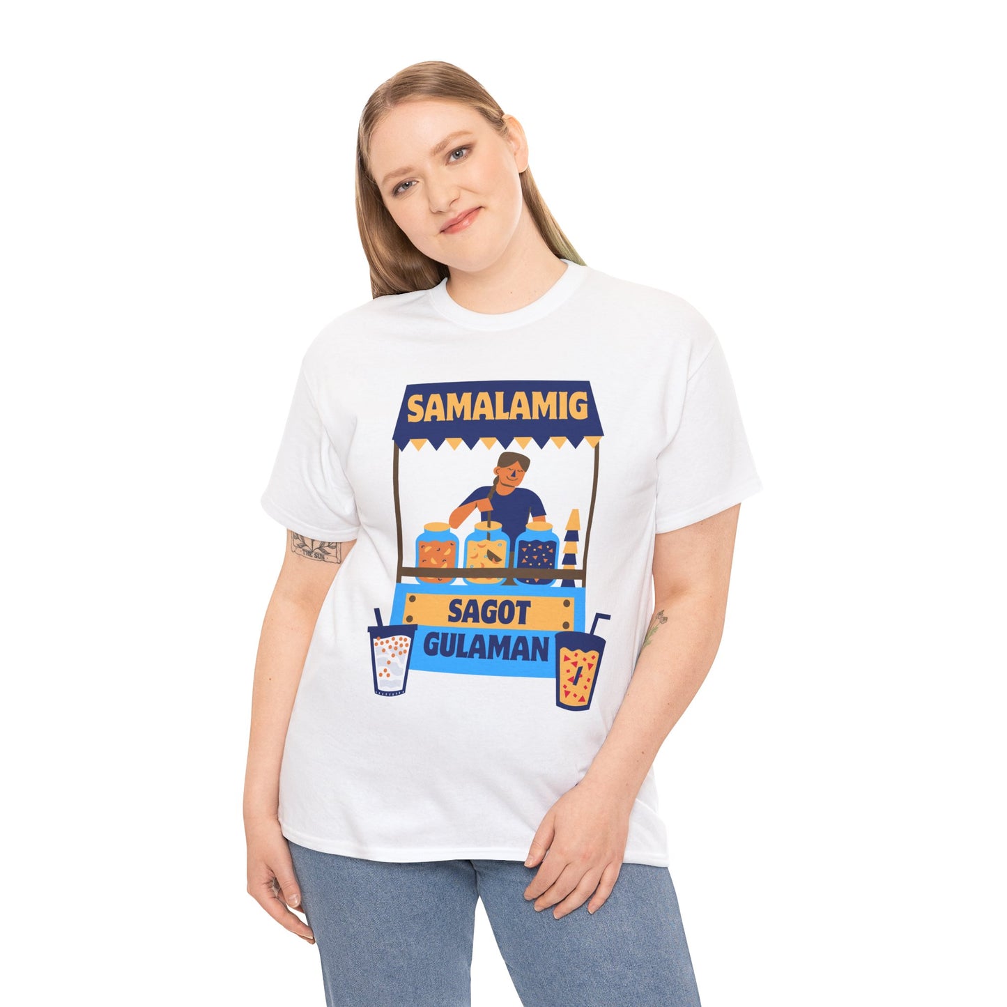 SAMALAMIG - Filipino Food (Basic Tee)