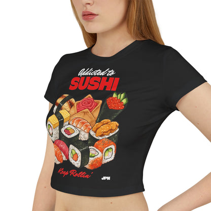 NINJA BITE MAKI - Japanese Food (Crop Top)