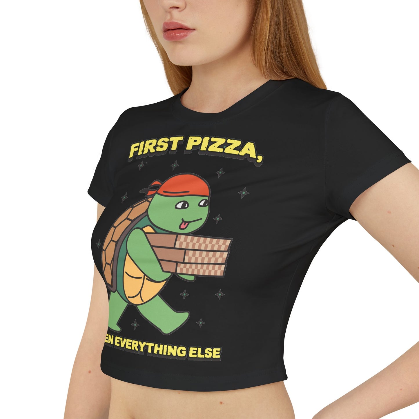 HAWAIIAN HAM - Pizza (Crop Top)