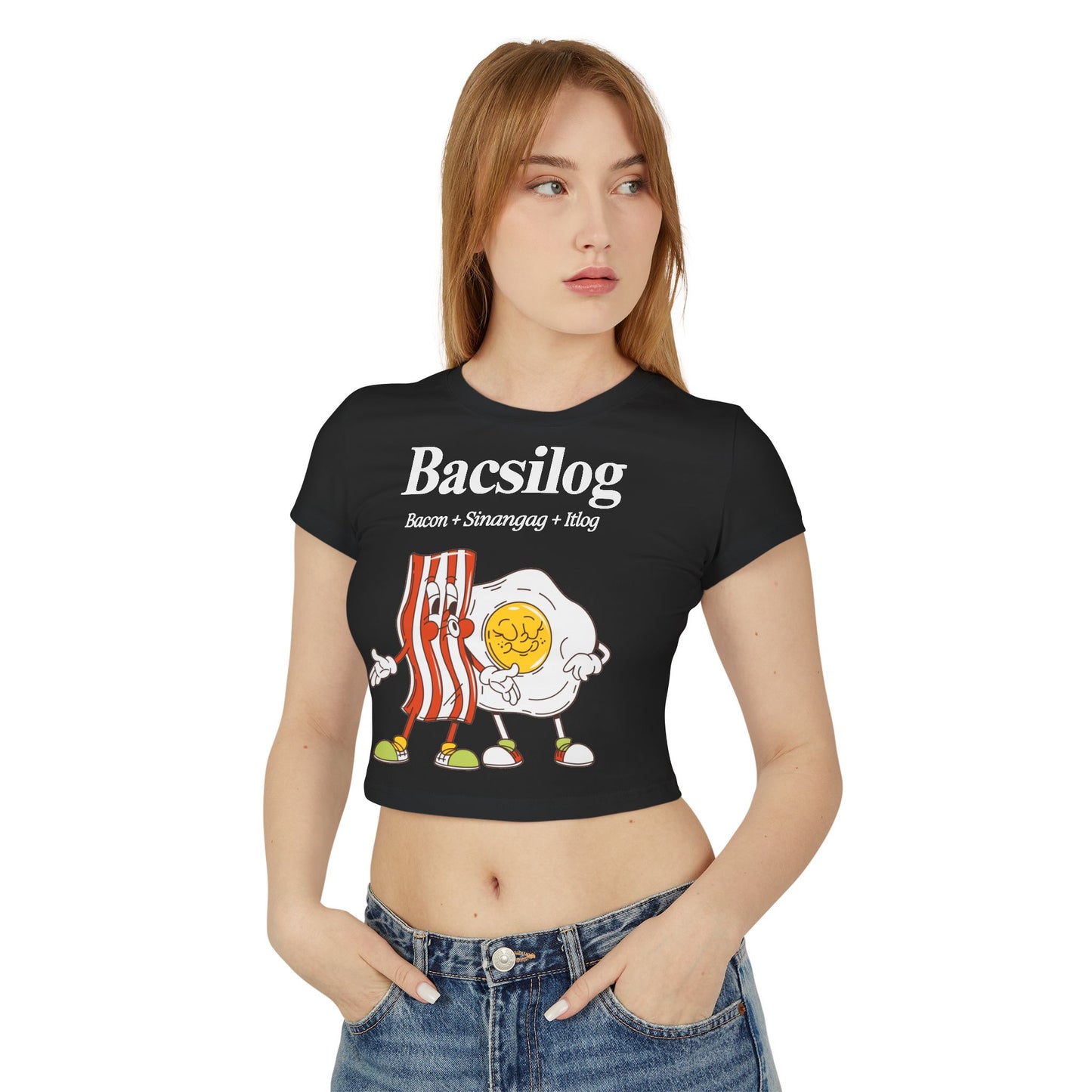 BACSILOG - Filipino Food (Crop Top)