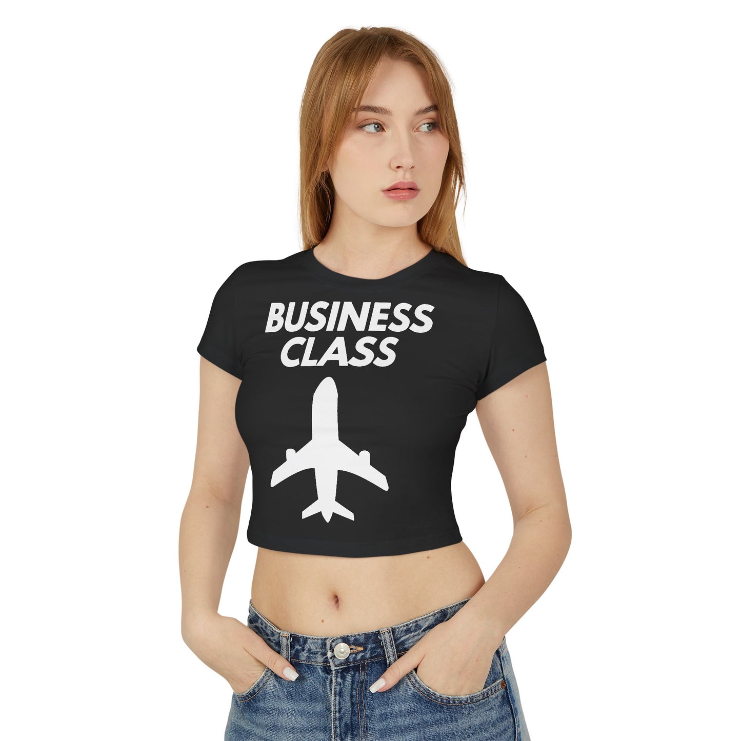 BUSINESS CLASS FOODIE - Pasalubong Center (Crop Top)
