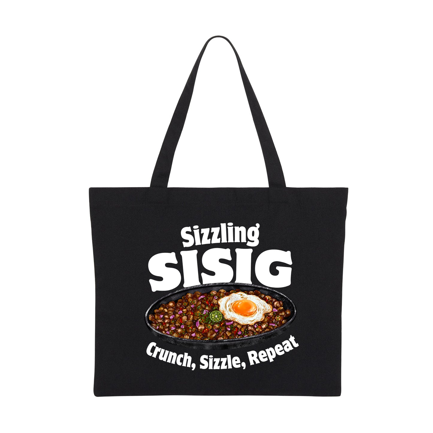 SIZZLING SISIG - Filipino Food (Tote Bag)