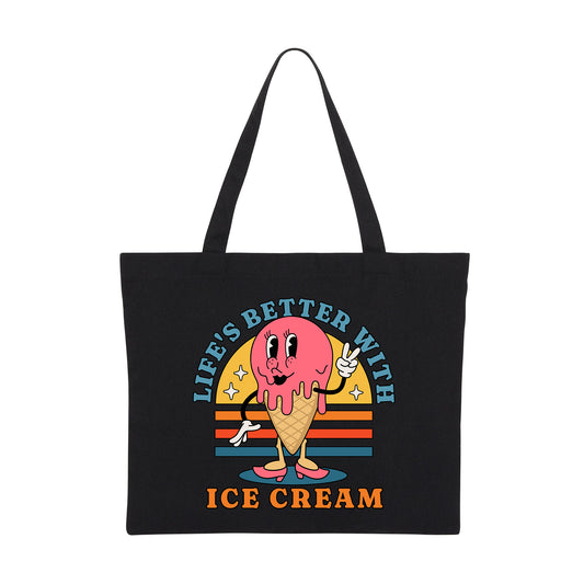 STRAWBERRY ICE CREAM - Dessert (Tote Bag)