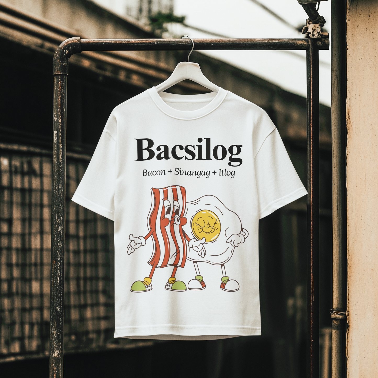 BACSILOG - Filipino Food (Basic Tee)