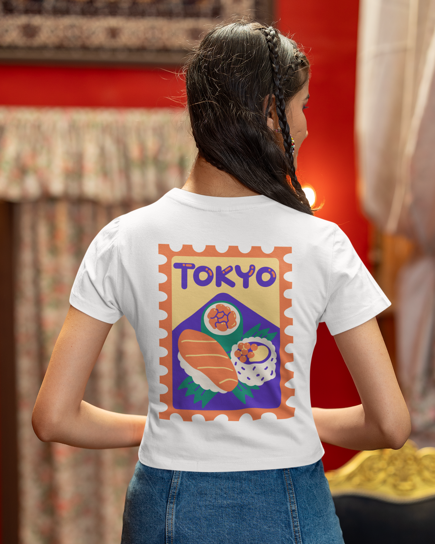 SUSHI SQUAD - Japanese Food (Crop Top)