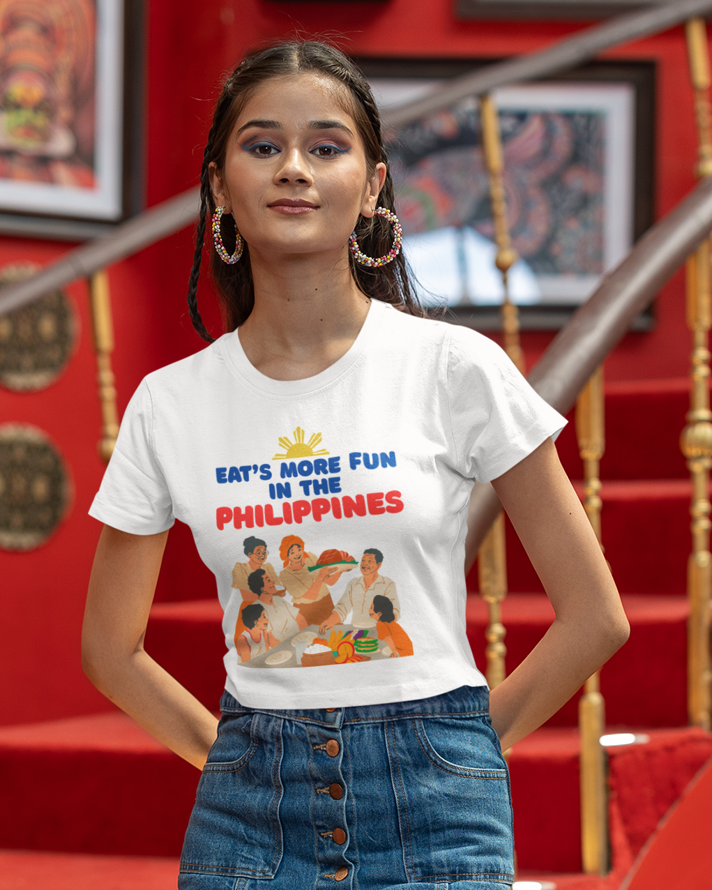 HAMON 2 - Filipino Food (Crop Top)