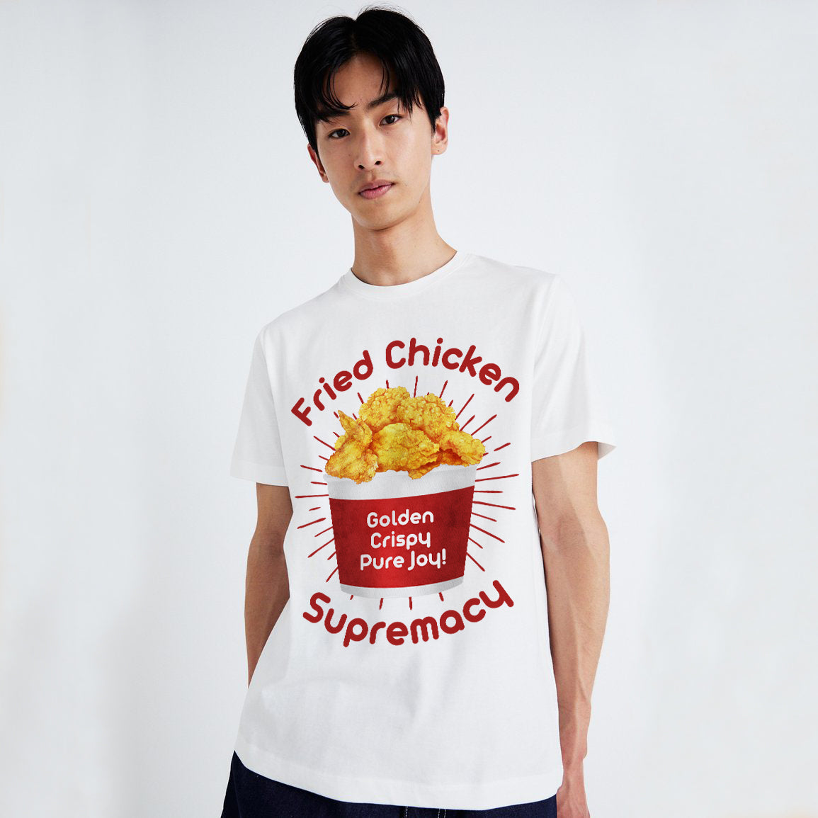 PINOY FRIED CHICKEN - Filipino Food (Basic Tee)