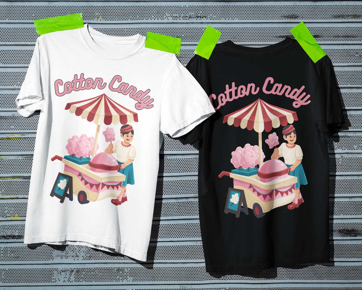 COTTON CANDY 2 - Filipino Food (Basic Tee)