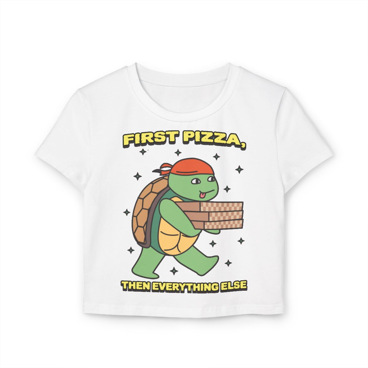 HAWAIIAN HAM - Pizza (Crop Top)