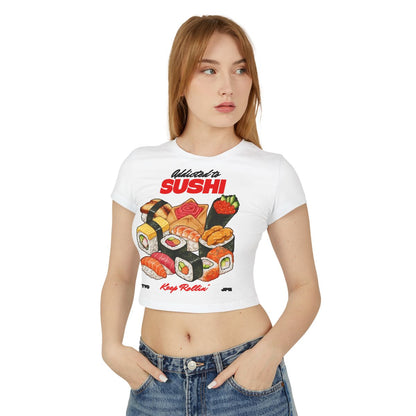 NINJA BITE MAKI - Japanese Food (Crop Top)