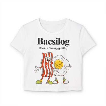 BACSILOG - Filipino Food (Crop Top)