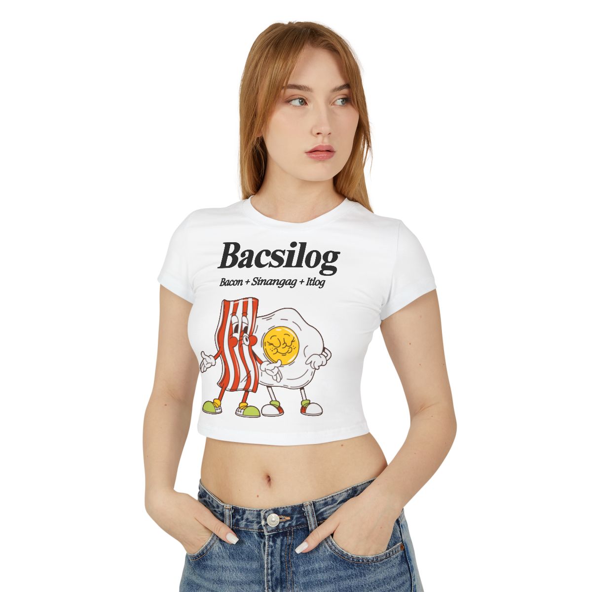 BACSILOG - Filipino Food (Crop Top)