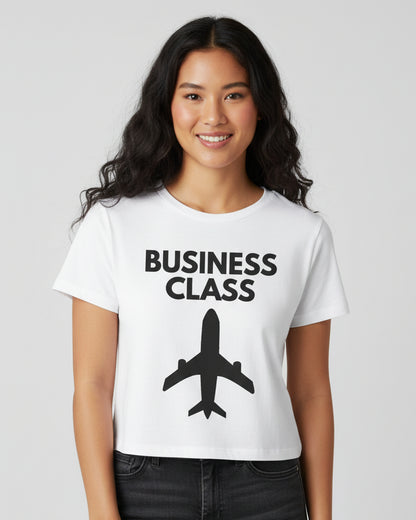 BUSINESS CLASS FOODIE - Pasalubong Center (Crop Top)