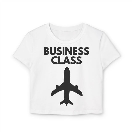 BUSINESS CLASS FOODIE - Pasalubong Center (Crop Top)