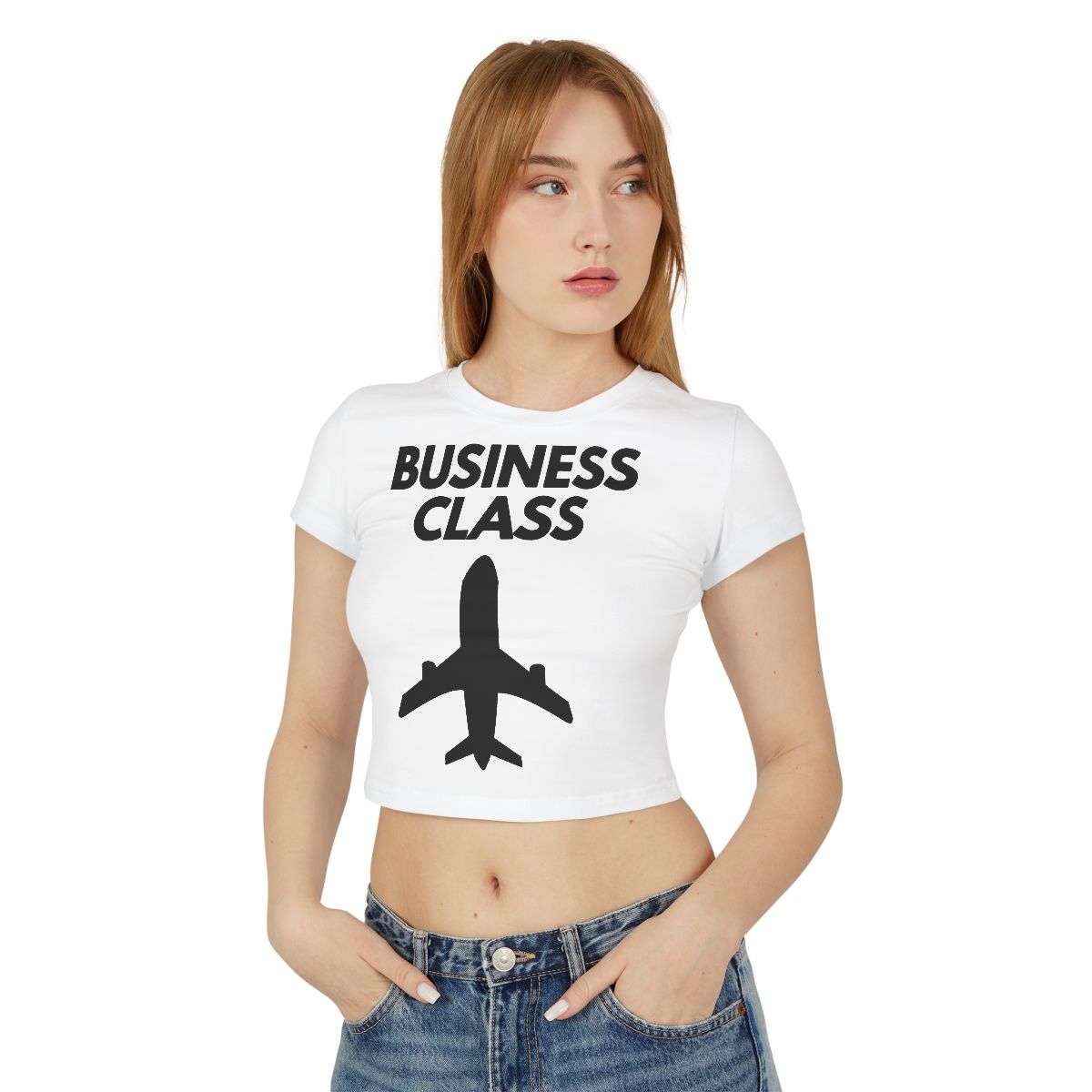 BUSINESS CLASS FOODIE - Pasalubong Center (Crop Top)
