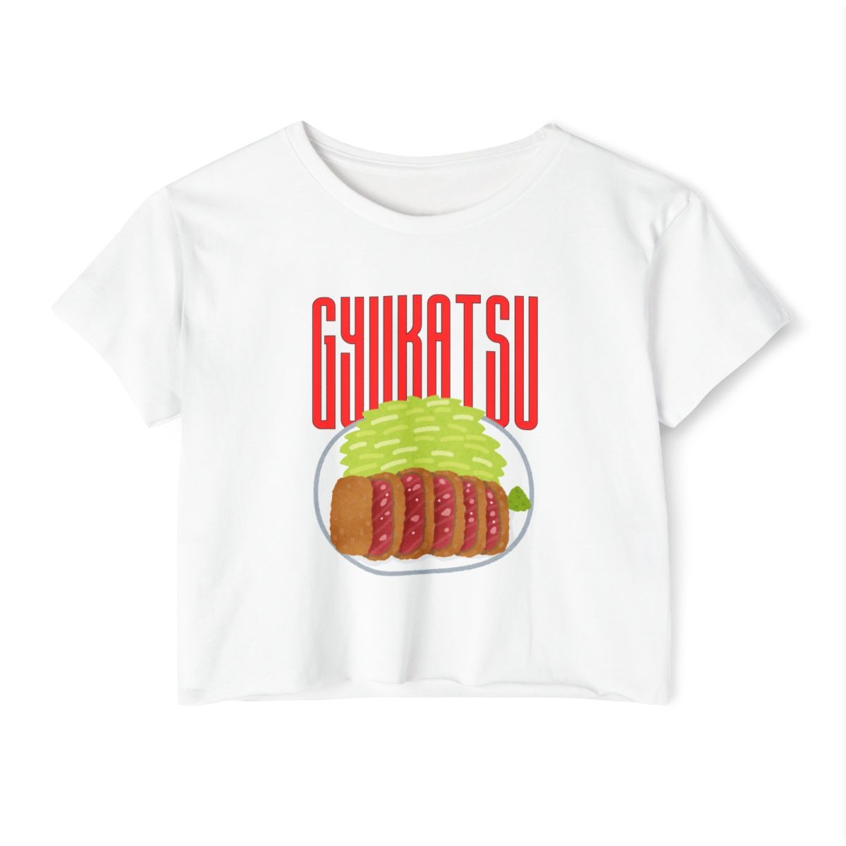 GYUKATSU - Japanese Food (Crop Top)
