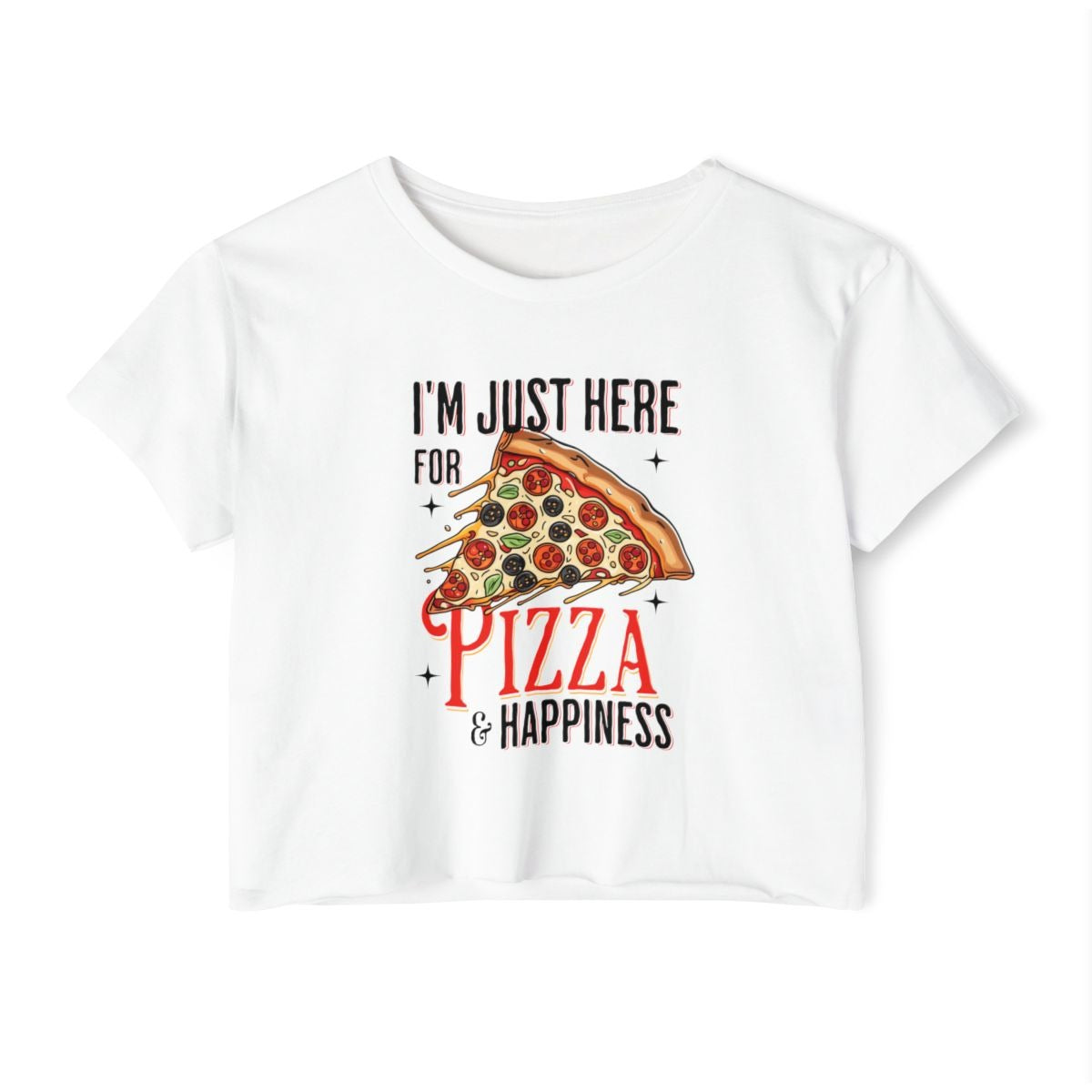 WHITE PIZZA - Pizza (Crop Top)