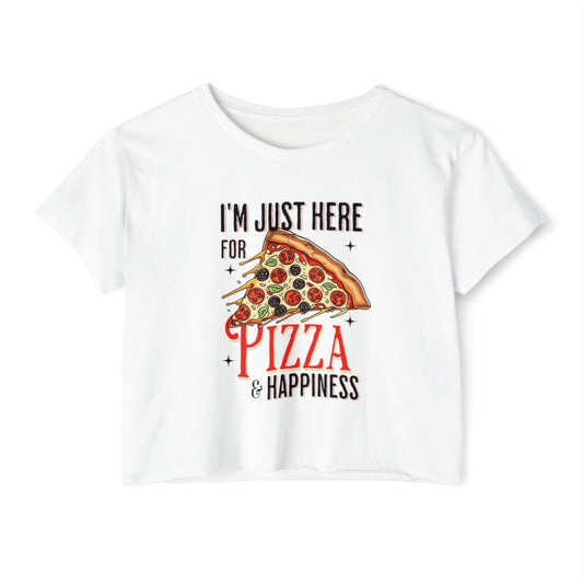 WHITE PIZZA - Pizza (Crop Top)