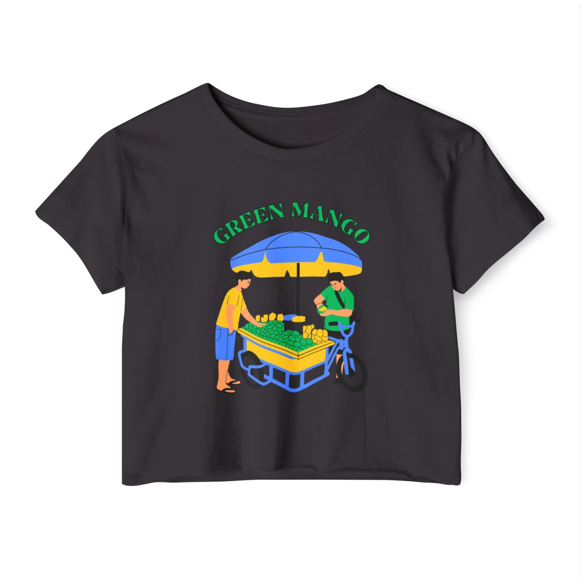 GREEN MANGO  1 - Filipino Food (Crop Top)