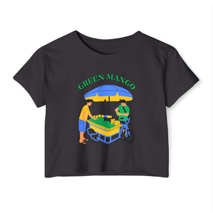 GREEN MANGO  1 - Filipino Food (Crop Top)