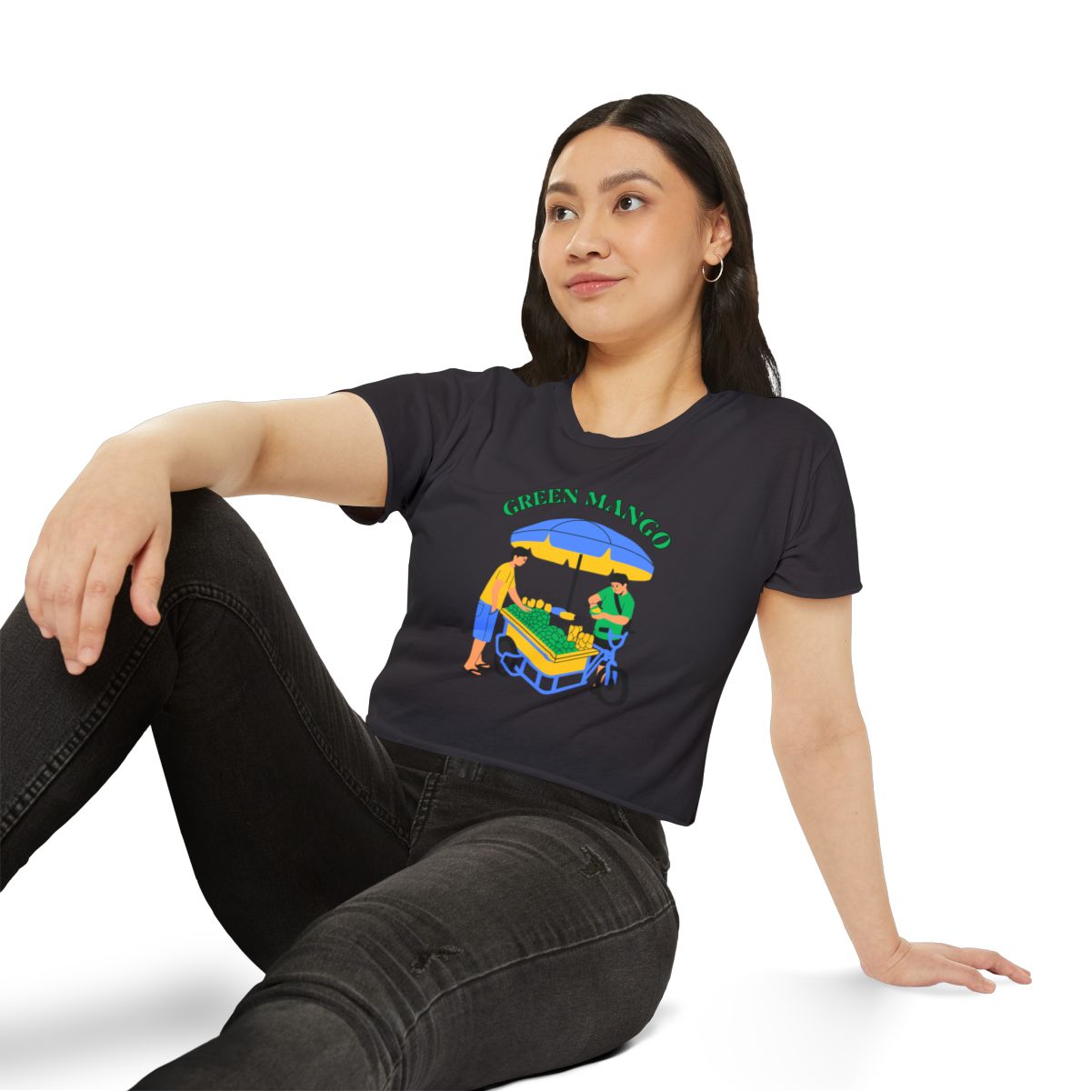 GREEN MANGO  1 - Filipino Food (Crop Top)