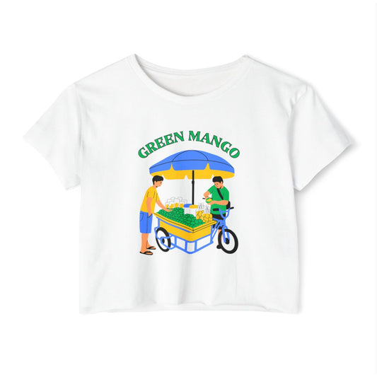 GREEN MANGO  1 - Filipino Food (Crop Top)