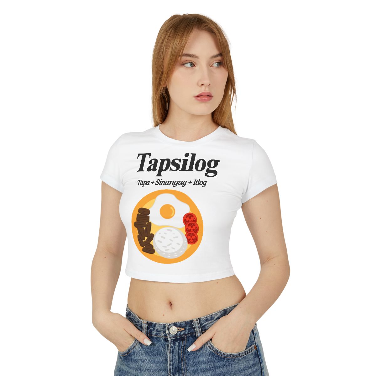 TAPSILOG 3 - Filipino Food (Crop Top)