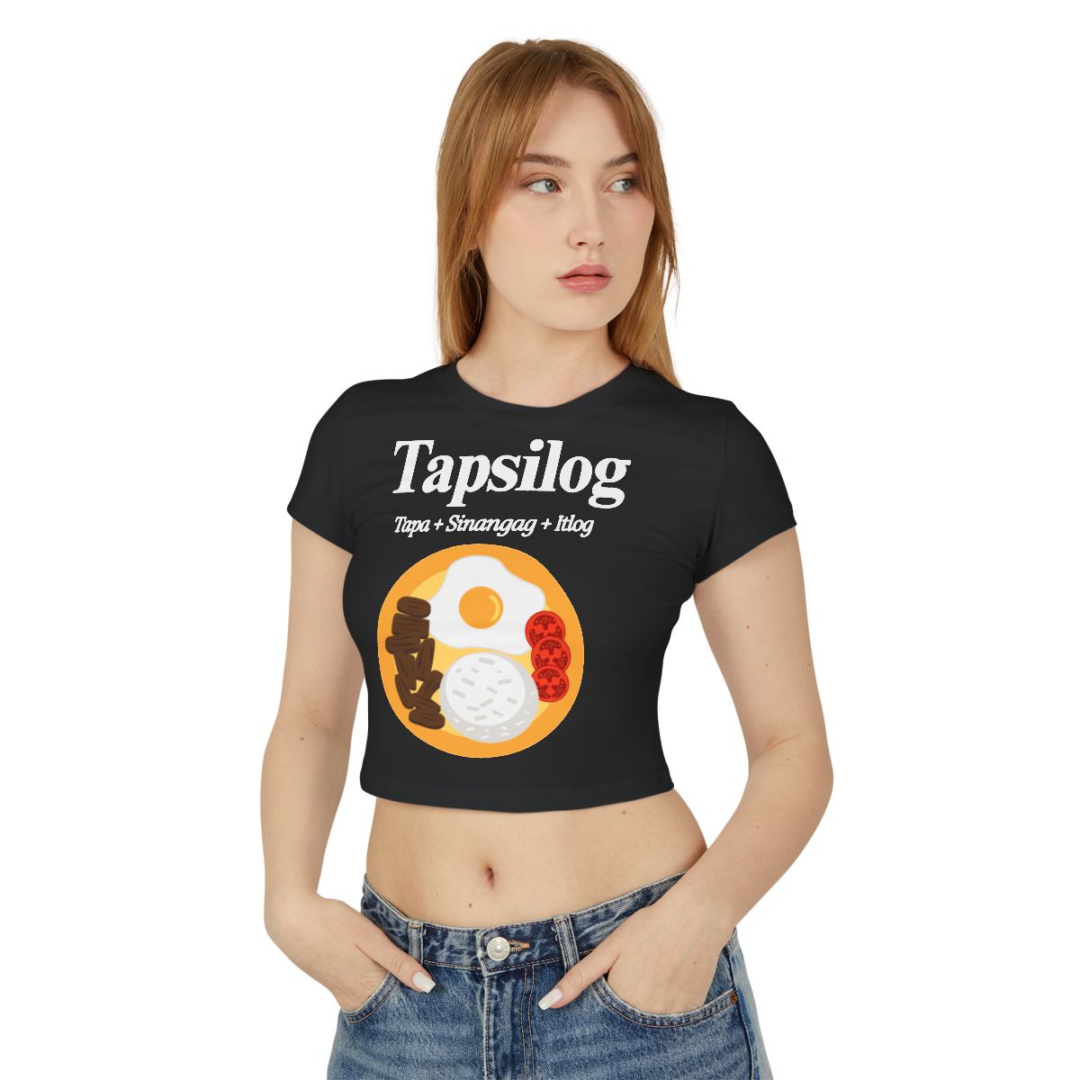 TAPSILOG 3 - Filipino Food (Crop Top)