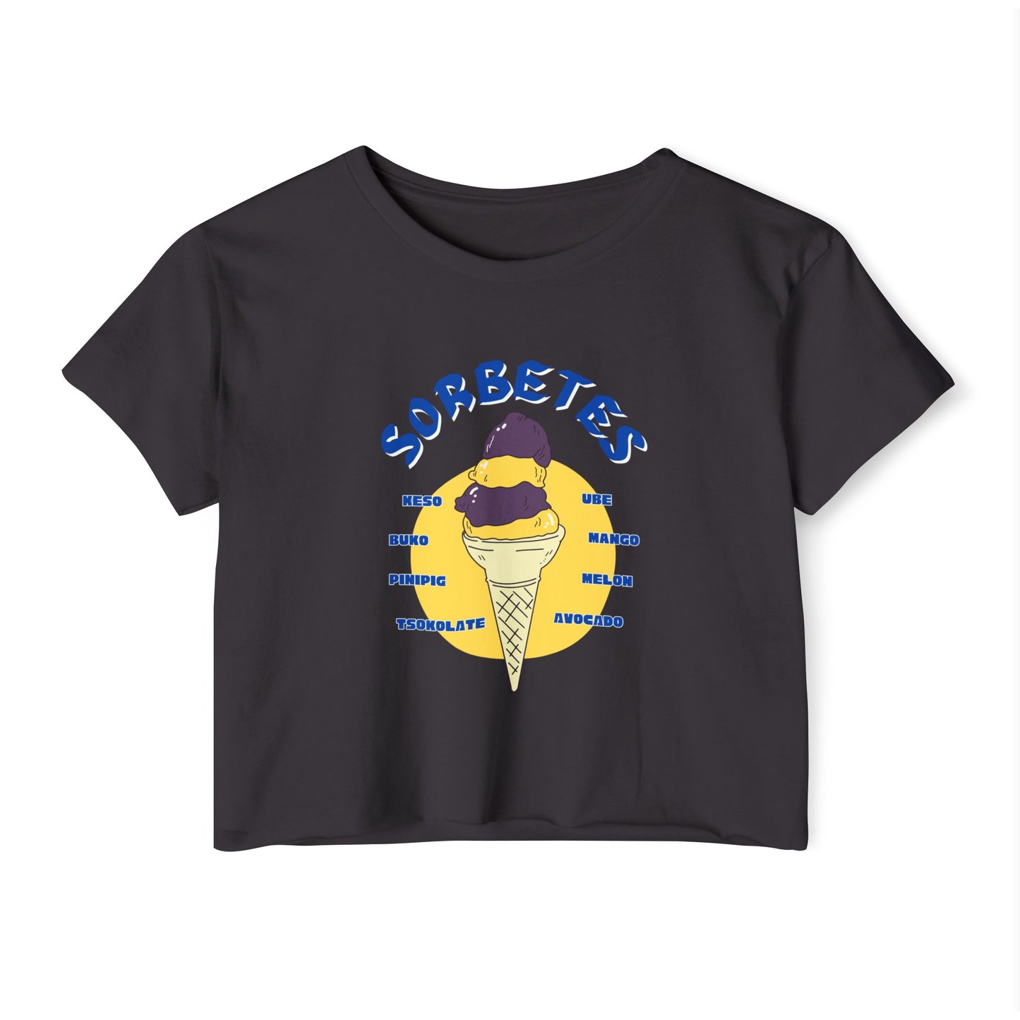 SORBETES 5 - Filipino Food (Crop Top)