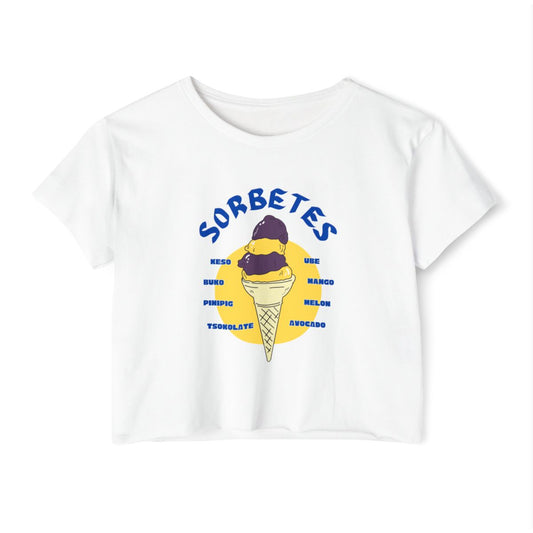 SORBETES 5 - Filipino Food (Crop Top)