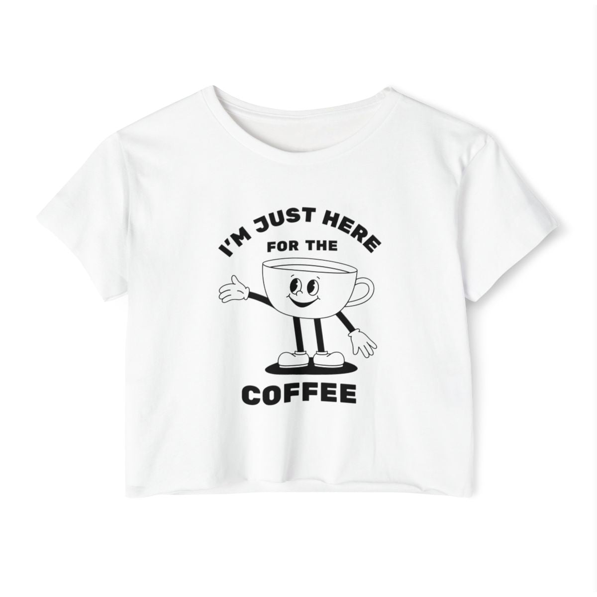 COCONUT LATTE - Coffee (Crop Top)