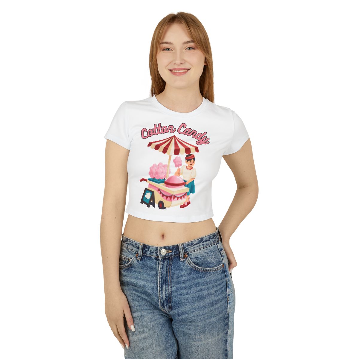 COTTON CANDY 2 - Filipino Food (Crop Top)
