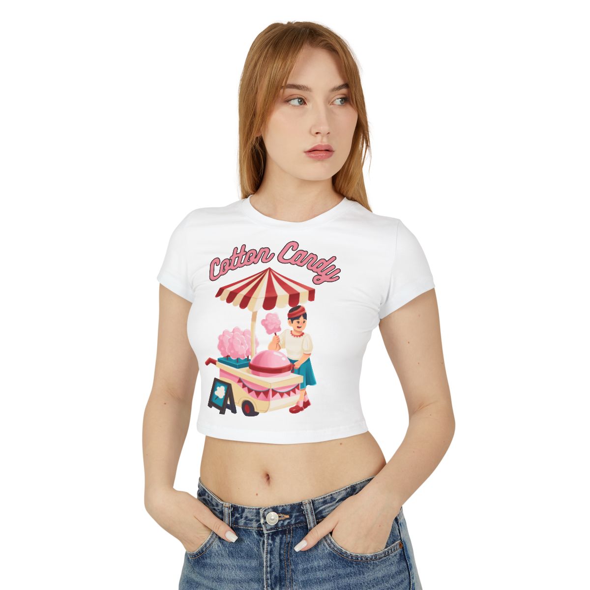 COTTON CANDY 2 - Filipino Food (Crop Top)