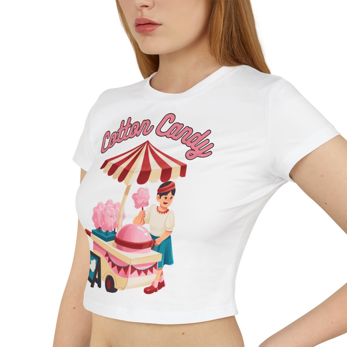 COTTON CANDY 2 - Filipino Food (Crop Top)