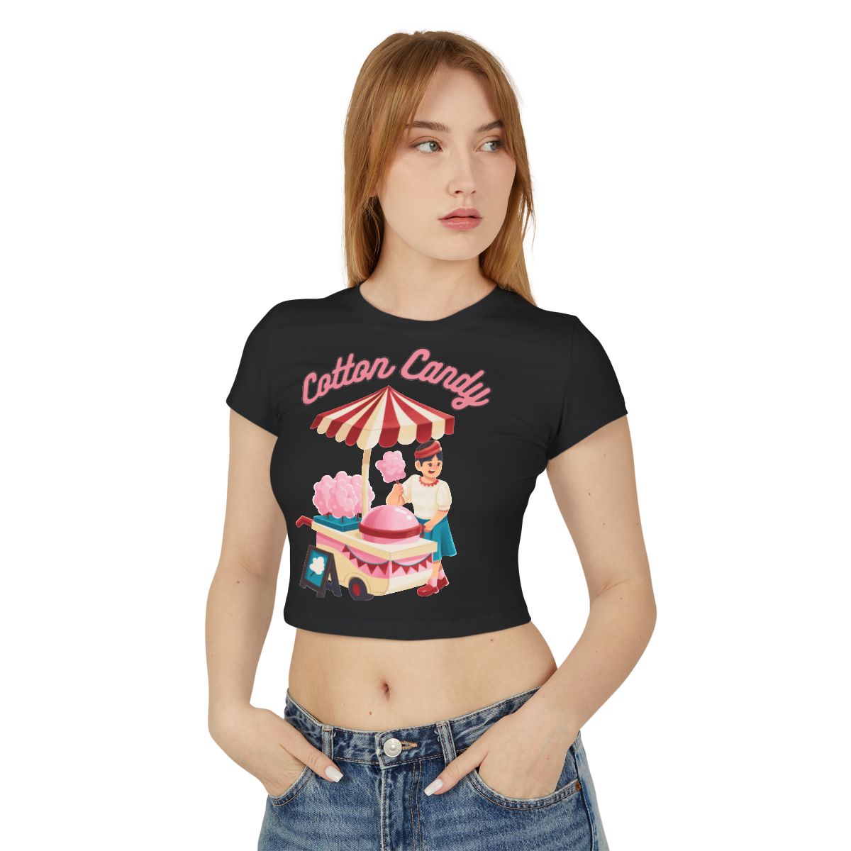 COTTON CANDY 2 - Filipino Food (Crop Top)