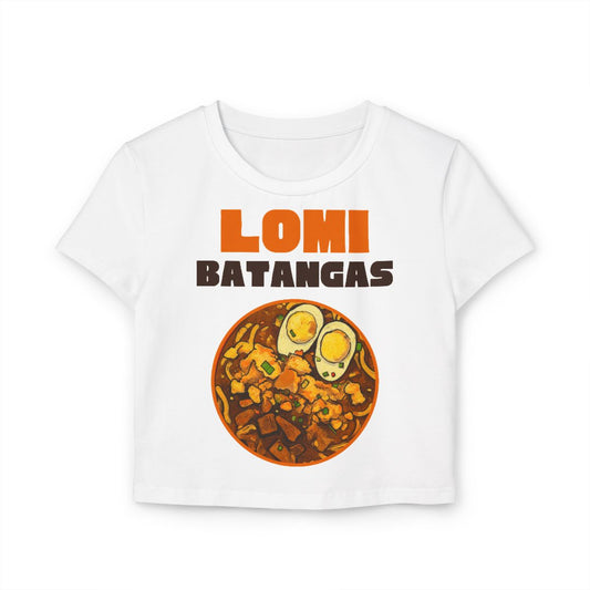 LOMI BATANGAS - Filipino Food (Crop Top)