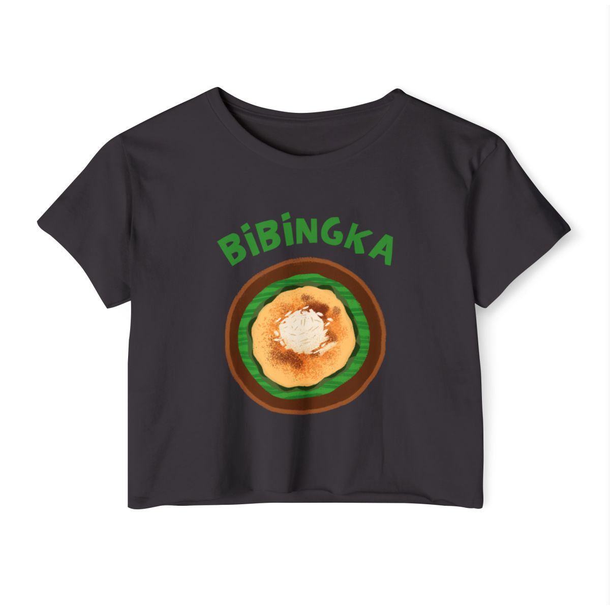 BIBINGKA - Filipino Food (Crop Top)