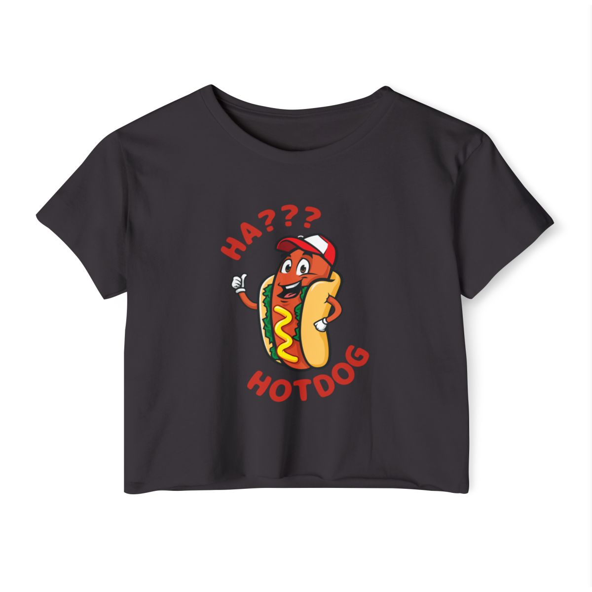 OVERLOAD CHEESE HOTDOG - Filipino Food (Crop Top)