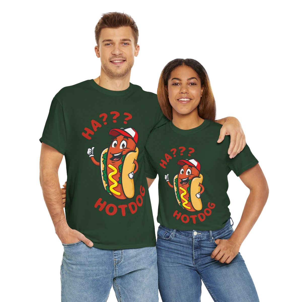 OVERLOAD CHEESE HOTDOG - Filipino Food (Basic Tee)