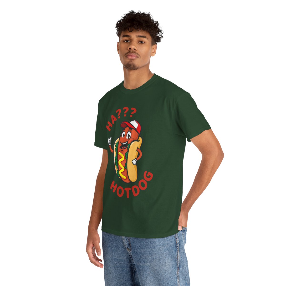 OVERLOAD CHEESE HOTDOG - Filipino Food (Basic Tee)
