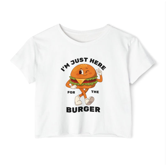 CHORI BURGER - Filipino Food (Crop Top)