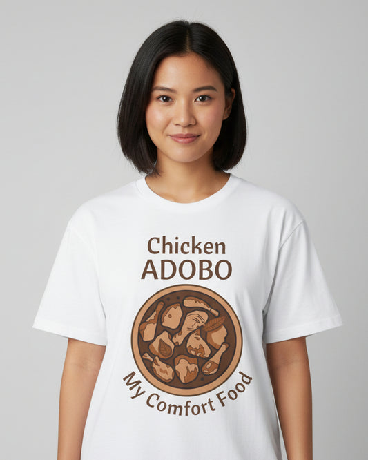 CHICKEN ADOBO 2 - Filipino Food (Basic Tee)