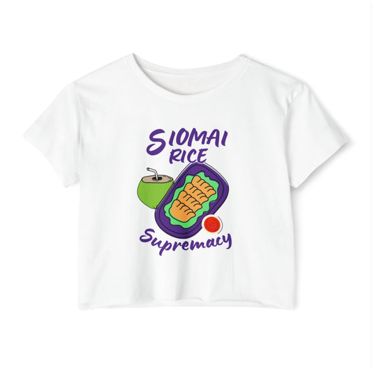 SIOMAI RICE - Filipino Food (Crop Top)