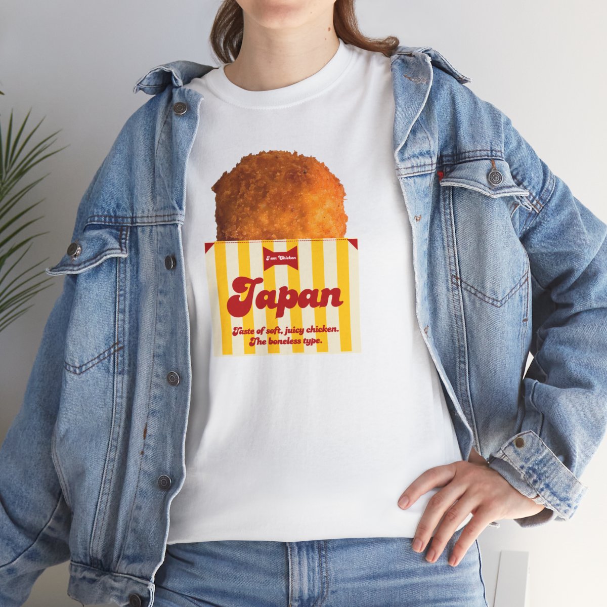 BONELESS FRIED CHICKEN - Japanese Food (Basic Tee)