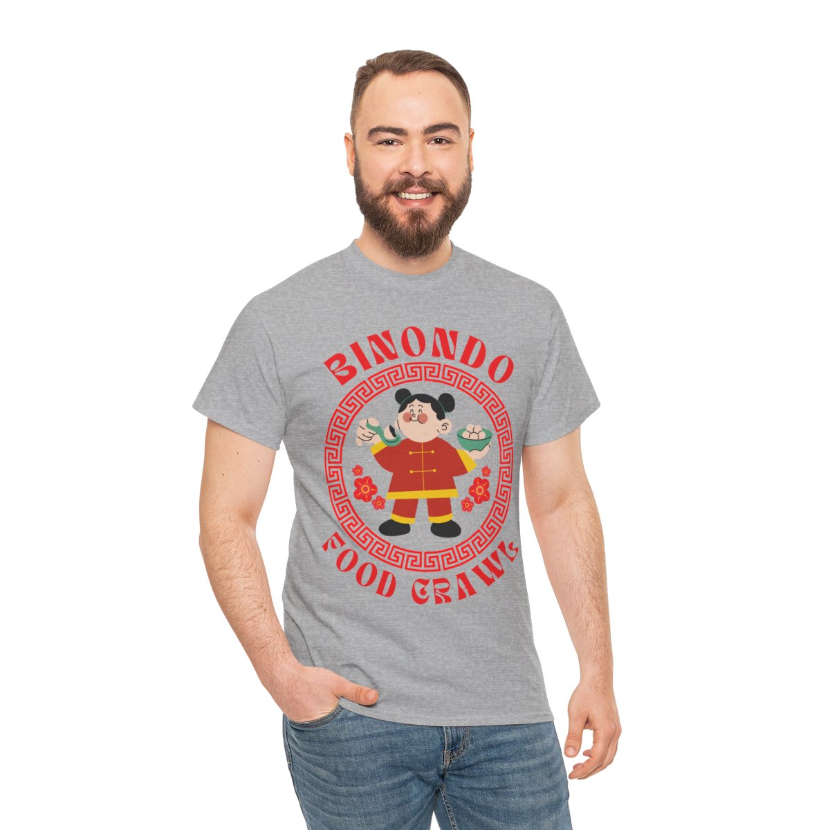 BINONDO FOOD CRAWL 6 (Fil-Chi Collection) - Filipino Food (Basic Tee)