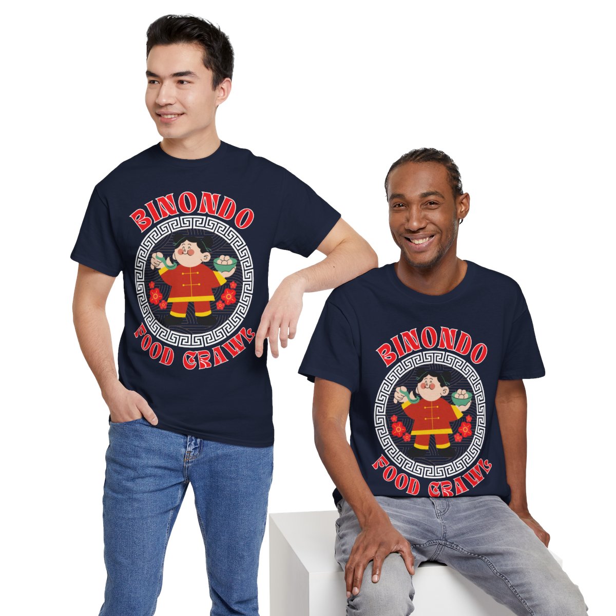 BINONDO FOOD CRAWL 6 (Fil-Chi Collection) - Filipino Food (Basic Tee)